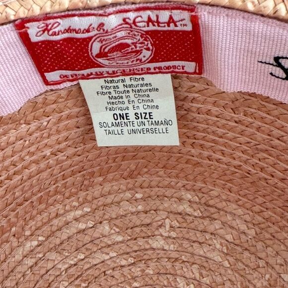 🌺 💀 Scala day of the dead straw hat 💀 - Picture 7 of 10